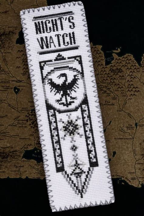 This is what i've been doing since august. Game of Thrones: Night's Watch Cross Stitch Embroidery ...