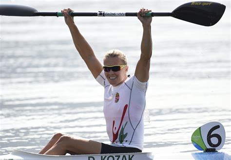 Rita kőbán (born 10 april 1965) is a hungarian sprint canoer.she competed at the 1988, 1992, 1996 and 2000 olympics and won six medals, with two golds (1992: Két magyar az olimpia legsikeresebb sportolói között