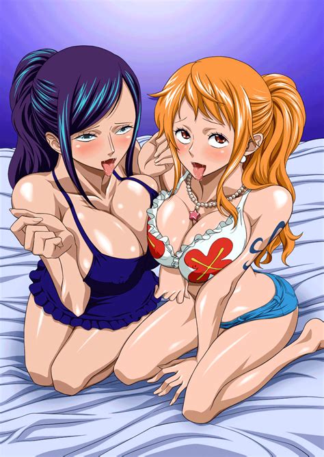 Hd wallpapers and background images. Nami X Robin One Piece by Vipernus on DeviantArt