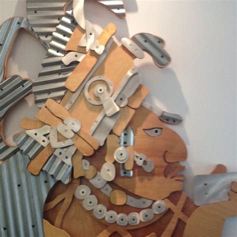 We sell a variety of gourmet food, imported specialties & unique gifts. Art at chipotle | Relief sculpture, Art, Assemblage