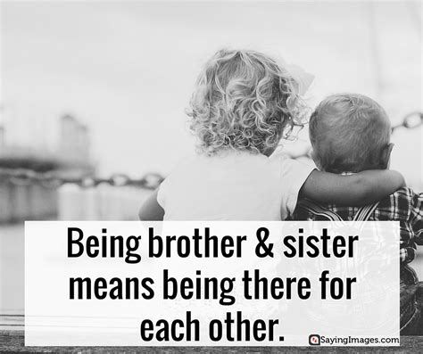 A true sister will stand by your side. 35 Sweet and Loving Siblings Quotes | SayingImages.com