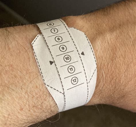 Wrap that around your wrist, and have a friend draw a line with a pencil where one end of the paper overlaps the other. How to Correctly Measure Your Wrist for Apple Watch Solo ...