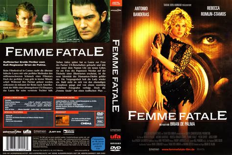 Femme fatale (dvd 2002) | dvd empire. Femme Fatale Brian de Palma german dvd cover | German DVD ...