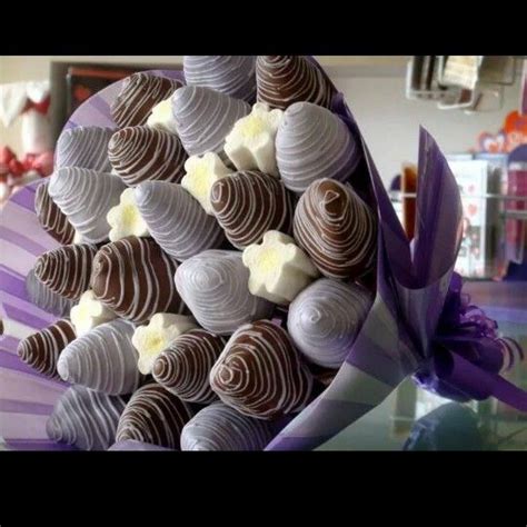 Since this is a flower shop, you can buy your fruits and partner it up with a beautiful flower arrangement. Chocolate flower arrangements that could work nicely ...