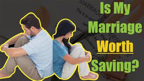 Here's how to find and fix the cause. "Is My Marriage Worth Saving?" (Find out NOW!) - YouTube