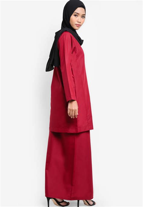 7 aplikasi desain baju & kaos terbaik 2020, untuk android & pc! Baju Kurung Qasidah (Maroon - AA4075BK) - AMAR AMRAN BOUTIQUE