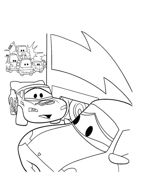 Have fun coloring the chevrolet impala ramone, one of the characters of cars 2! Light Mcqueen Coloring Pages - Coloring Home