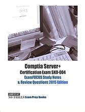 Comptia and server+ are registered trademarks of comptia properties, llc. Server+ SK0-004 study guide