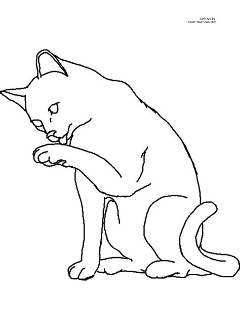 Animal templates | free & premium templates. Warrior Cat Coloring Pages To Print - Coloring Home