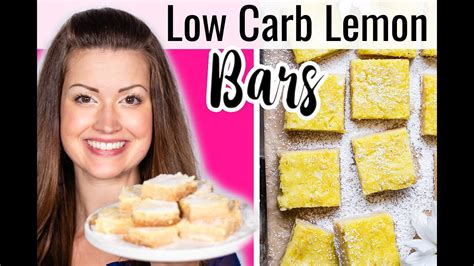 P.s i feel really safe making bets with you. Sugar Free Keto Lemon Bars | Low Carb + Gluten Free - YouTube