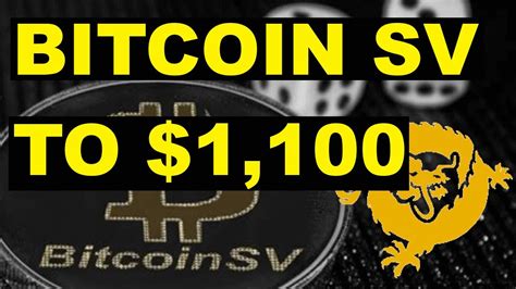 Bitcoin sv (sv stands for satoshi's vision) is a fork of bitcoin cash. Bitcoin SV to $1,100 (Super Profitable Pattern) | The BC ...