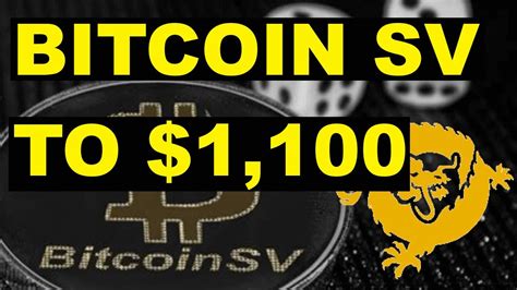 It never really hits a scale ceiling. Bitcoin SV to $1,100 (Super Profitable Pattern) | The BC ...