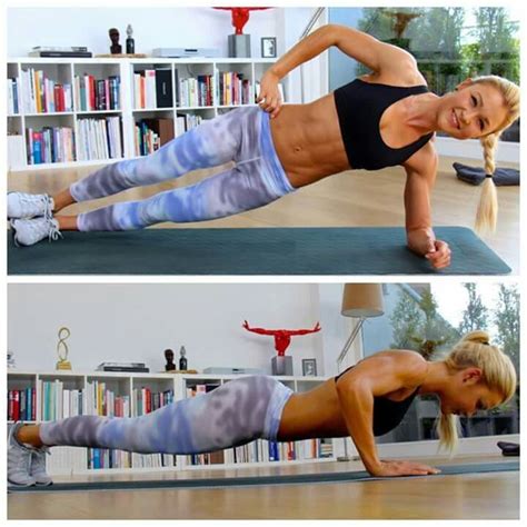 Sophia usually trains 5 times a week, and her workout routine looks something like this Sophia Thiel | Mädchen training, Muskeltraining, Trainingsplan