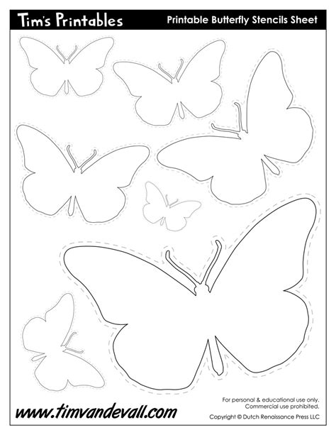 First you have to download and print the free sticker sheet out. Butterfly Outlines - Tim's Printables