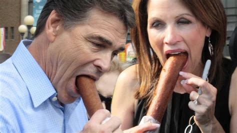 You can stream or download all of these hot videos for free on. Michele Bachmann, Rick Perry - Dueling CornDogs - YouTube