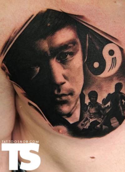 Here is what i've been up too! Contact Support | Bruce lee, Black and grey tattoos, Celebrity tattoos