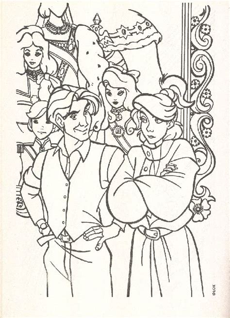 A coloring page of anastasia. anastasia coloring pages - Google-søgning | Disney ...