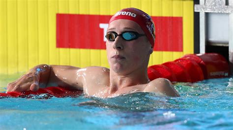 Florian wellbrock reagiert nach seinem wettkampf. Schwimm-WM: Florian Wellbrock rechnet fest mit Olympia ...