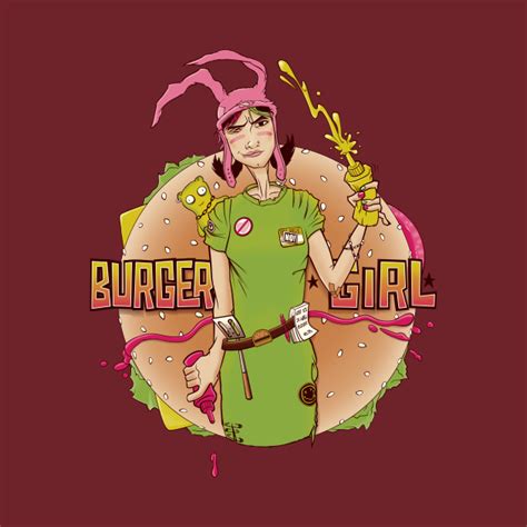 Offers.com is supported by savers like you. Louise - The Punk Rock Burger Girl - Burgers - T-Shirt | TeePublic