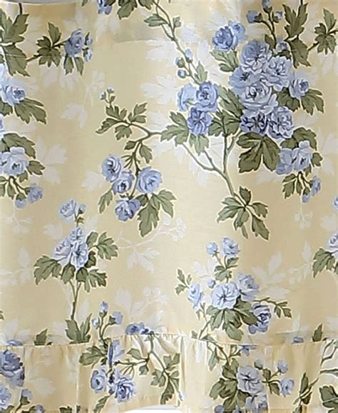 30 day guarantee · 10 free samples · free shipping Laura Ashley Cassidy Tab Top Valance & Reviews - Window ...