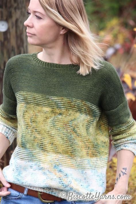 It would be gorgeous knit up in one color, but you can just as easily use 20! Twist of Fade | Free pullover Pattern | Sweater knitting ...