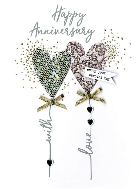 Happy Anniversary With Love Irresistible Greeting Card | Cards