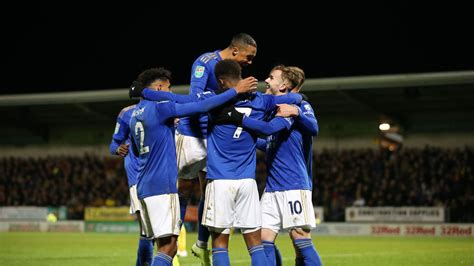 Your browser does not support the playback of this video. Foxes Into Carabao Cup Quarter-Finals After Burton Triumph