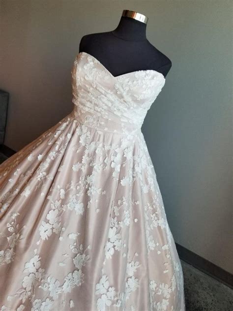 Princess wedding dress tiered designer princess wedding dresses smileven princess wedding dress princess wedding luxury full sleeves lace wedding dress ball gown princess bridal wedding gowns church wedding bride pregnant woman size. New Arrival: A Plus Size Blush Ballgown Fit for a Princess ...