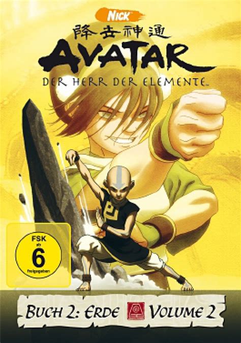 bereits seit längerer zeit finden sich spekulationen über den film avatar 2 im update: Avatar - Der Herr der Elemente - Buch 2: Erde / Vol. 2 (DVD)