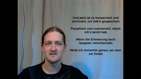 Paul würdig), erschienen im märz 2014. Sido - Bilder im Kopf - Songtext Interpretation (Styx Lyrics Nr. 2) - YouTube