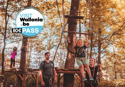Bij alle deelnemende attracties en accommodaties Natura Parc, partenaire de l'action Pass Visit Wallonia (80€)