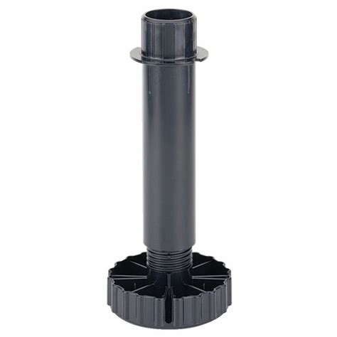 Tous les détails du produitgerton pied réglable, chromé. Pied de meuble réglable Korrekt HETTICH | Bricozor
