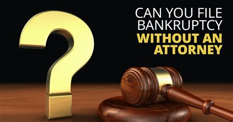 Read on to learn more. Pitfalls of Filing Bankruptcy Without an Attorney | Best ...