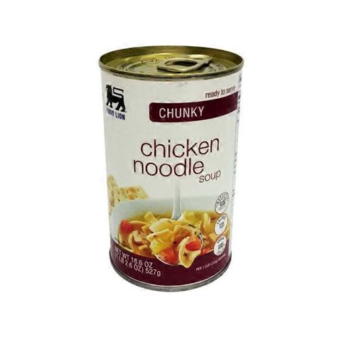 Sc johnson, cms dept 46500, 1 fawcett drive, del rio, tx 78840. Food Lion Chunky Chicken Noodle Soup (18.6 oz) - Instacart