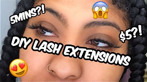 Take the time to wash your extensions at least a few times a week if not daily. HOW TO: DIY INDIVIDUAL LASH EXTENSIONS - YouTube