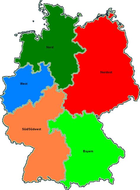 Sind sie an regionalliga ost in deutschland interessiert? Fußnoten zur Fußballgeschichte - Regionalliga-Karte ab 2012