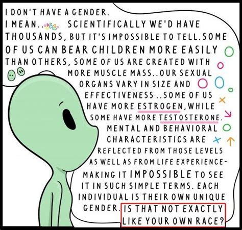 Alien Contact - A Comic on Gender Roles | Gender binary, Gender, Intersectionality