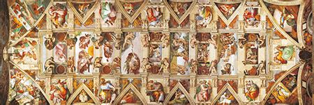 Decke sixtinische kapelle wandbild breite 1,30 m x 0,90 m motiv wird auf dem. Clementoni 39406 Decke der Sixtinischen Kapelle, Michelangelo