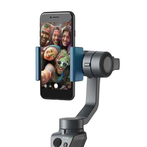 It is easy to use and in follow mode allows you to position your phone by hand. DJI Osmo Mobile 2 | HelicoMicro.com