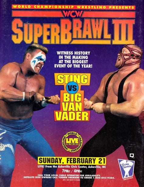 Cactus jack vs vader main event march 7th, 1993. OSW Review | WCW PPV Results 1993