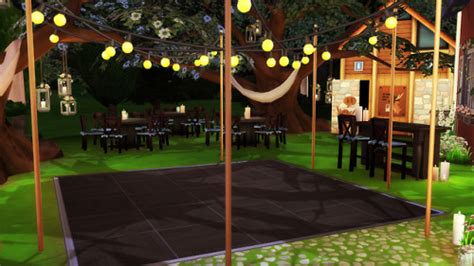 Sims 4 the ritual outfit. avelinesims: Woodland Wedding Venue Was having... : Sims 4 ...