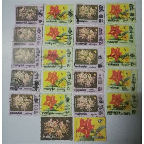 Perlu anda rujuk ke laman pos malaysia untuk dapat kadar pos yang paling baru. Setem Malaysia 10¢ dan 15¢ | Shopee Malaysia