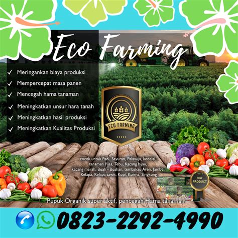 Ini digunakan di banyak smartphone, di mana pengguna terkadang merasa takut dengan ancaman atau bahaya yang. TERBAIK_0823*2292*4990. HARGA pupuk eco farming padi anti ...