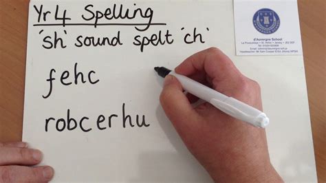 Words that are spelled phonetically present the fewest problems. Yr4 Spelling 'sh' sound spelt ch - YouTube