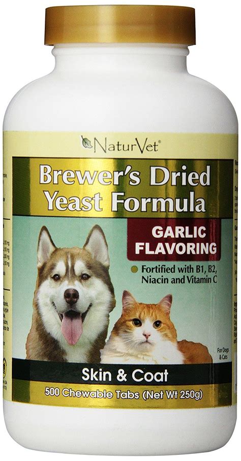 Check spelling or type a new query. NaturVet Brewer's Yeast and Garlic Tablets, 500 Count ...