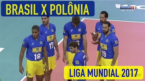 Volei masculino seg ago 11, 2008 8:49 pm. Brasil x Polônia - Vôlei Masculino - Liga Mundial 2017 ...