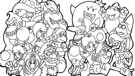 To reunite baby mario with his brother luigi, who has been kidnapped by kamek, the player controls yoshi, a friendly dinosaur, through 48 levels while carrying baby mario. 43 Super Mario Bros Coloring Photo Ideas - Drive2vote