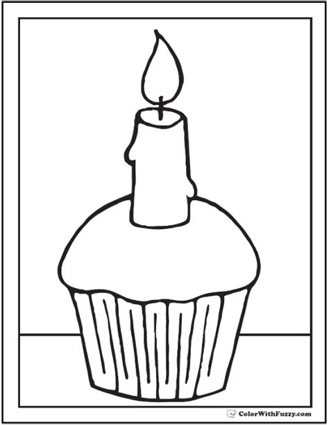 This cupcake colouring activity is a nice treat for your children. 40+ Cupcake Coloring Pages Customize PDF Printables
