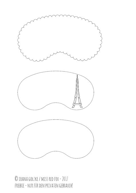 Wotek schlafmaske, 100% reine baumwolle einstellbare schlafbrille mit innovativ gewölbter form, atmungsaktive augenklappe verhindert alles lichtt, super bequem für reise/nickerchen/nachtschlaf. miss red fox: Vorlagen Paris Spa Geburtstag