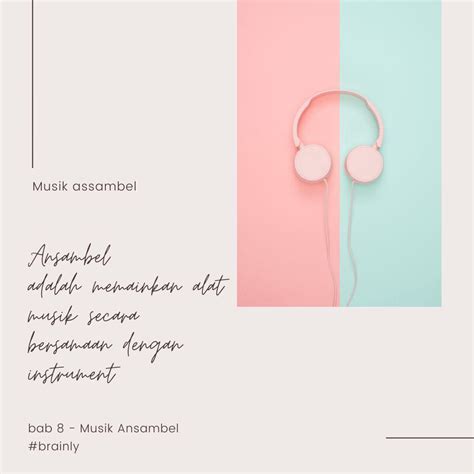 Musik adalah salah satu kesenian yang sudah ada sejak zaman nenek moyang dan dikembangkan menjadi beberapa aliran musik. berikut ini yang tidak termasuk jenis alat musik yang ...